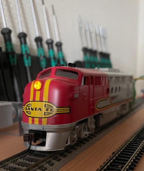 Bachmann F7A diesel lok DCC, Hobby en Vrije tijd, Modeltreinen | H0, Gebruikt, Locomotief, Gelijkstroom, Bachmann, Ophalen of Verzenden