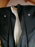 Traditionele Japanse Kimono black, Antiek en Kunst, Antiek | Kleding en Accessoires, Ophalen of Verzenden