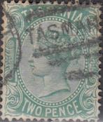 Australië -1.12- 1878 - Tasmanië - Koningin Victoria, Postzegels en Munten, Postzegels | Oceanië, Verzenden, Gestempeld