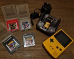 Nintendo Gameboy Color Geel met 4 games (Mario)+ Shock&Rock, Spelcomputers en Games, Spelcomputers | Nintendo Game Boy, Game Boy Color