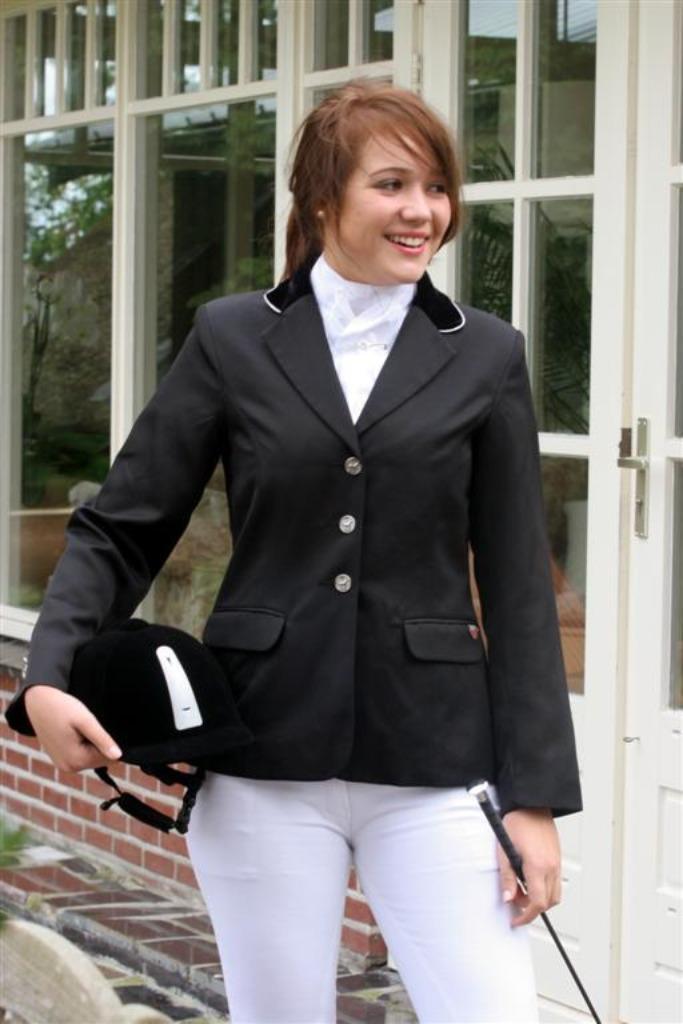 Zwart Red Horse Concours rijjasje maat 38, Dieren en Toebehoren, Paardrijkleding, Nieuw, Dames, Bovenkleding, Dressuur, Ophalen of Verzenden
