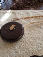 Antieke Rolmaat - Vintage Meetlint, Doe-het-zelf en Verbouw, Meetapparatuur, Ophalen of Verzenden, Gebruikt, Afstand