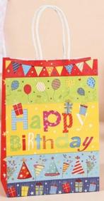 TASJE - PAPIER - HAPPY BIRTHDAY