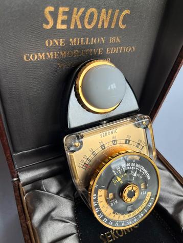 Sekonic L-398 lichtmeter zeldzame speciale editie beschikbaar voor biedingen
