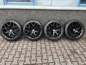 Jaguar F-Type 19 inch velgen + Michelin PS4S banden breedset beschikbaar voor biedingen
