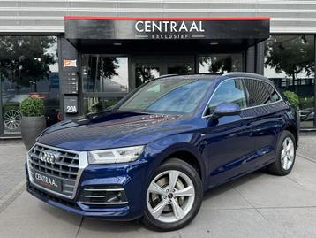 Audi Q5 50 TFSI e Quattro S-Line Leder|ACC|299PK|Keyless|HUD beschikbaar voor biedingen