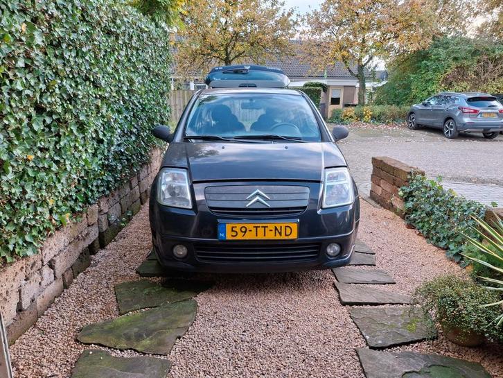 Citroën C2 1.4 I 2007 Zwart, Auto's, Citroën, Particulier, C2, Benzine, C, Hatchback, Handgeschakeld, Origineel Nederlands, Zwart