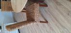 Mooie rotan stoelen set, Ophalen, Zo goed als nieuw, Bruin