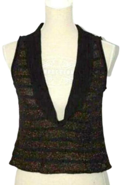 Nieuw Jaroslava truitje, top, goud/zwart, Mt. M, Kleding | Dames, Tops, Nieuw, Maat 38/40 (M), Zwart, Zonder mouw, Verzenden
