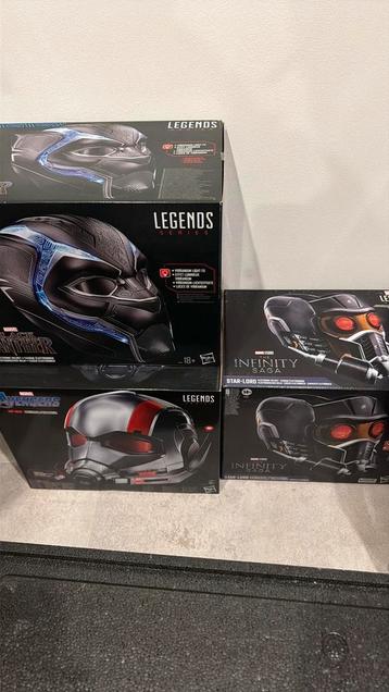Marvel Legends Helmen Collectie beschikbaar voor biedingen