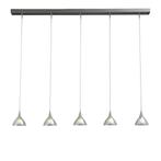 Hanglamp met 6 lampen uit de Masterlight serie Caterina, Huis en Inrichting, Lampen | Hanglampen, Glas, Zo goed als nieuw, Ophalen