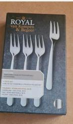 Ah royal van kempen en begeer bestek taartvorkjes vorkjes, Nieuw, Ophalen of Verzenden, Rvs of Chroom, Vaatwasserbestendig