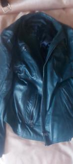 LEREN DAMES JAS, Kleding | Dames, Jassen | Winter, Ophalen, Zo goed als nieuw, Maat 46/48 (XL) of groter, Zwart