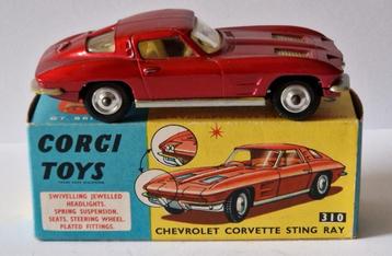 Corgi Toys 310 Chevrolet Corvette Stingray beschikbaar voor biedingen