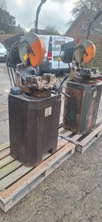 2 Huvema Afkortzagen Metaal 380V - Zaagblad 315mm, Ophalen