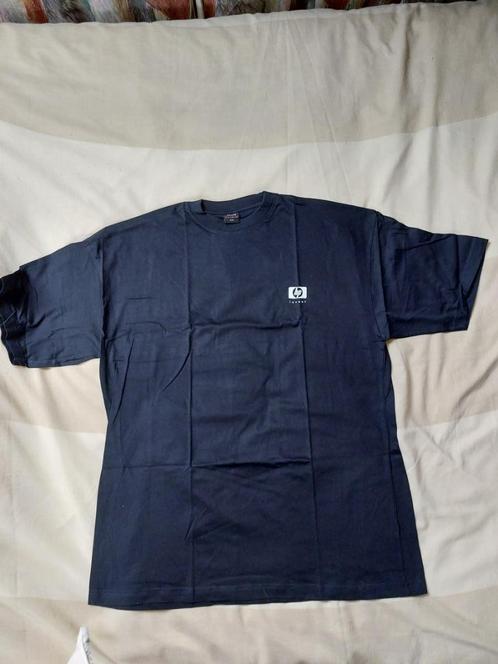 HP logo T-shirt maat XXL, Kleding | Heren, T-shirts, Nieuw, Overige maten, Blauw, Ophalen of Verzenden