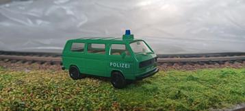 VW Caravelle T3 Polizei. Herpa. beschikbaar voor biedingen