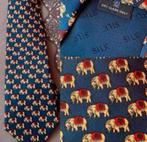 Splinternieuwe ongedragen zijden stopdas met olifant afb, Kleding | Heren, Stropdassen, Ophalen of Verzenden