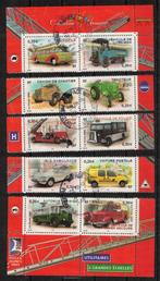 Frankrijk, serie "voertuigen" 2003-13, Verzenden, Gestempeld