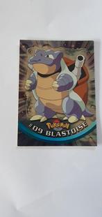 Pokemon kaart 09 Blastoise, Ophalen of Verzenden, Losse kaart