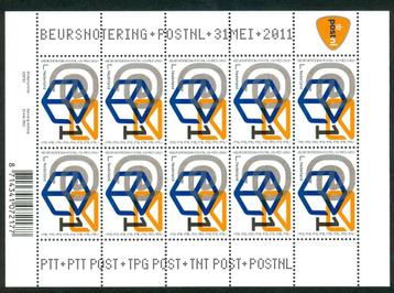 Ned. NVPH V2833 10 x Beursnotering Postnl 2011 beschikbaar voor biedingen