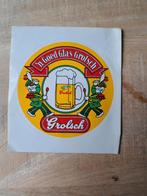 Grolsch Sticker - Een Goed Glas Grolsch, Ophalen of Verzenden, Zo goed als nieuw, Overige typen