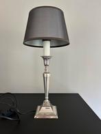 Leuke tafel schemerlamp zilver kapje 45 cm hoog, Huis en Inrichting, Lampen | Tafellampen, Ophalen of Verzenden, Zo goed als nieuw