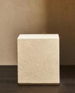 Zara Home Bijzettafel cementen afwerking, Overige materialen, Minder dan 55 cm, Vierkant, Zo goed als nieuw