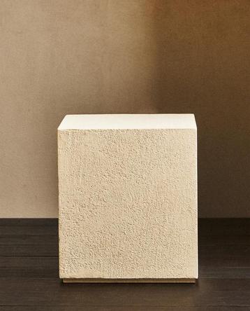 Zara Home Bijzettafel cementen afwerking  beschikbaar voor biedingen