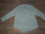 Junarose Licht Groene Blouse Met Drukknoopjes Maat 48 NIEUW, Junarose, Verzenden, Blouse of Tuniek, Nieuw