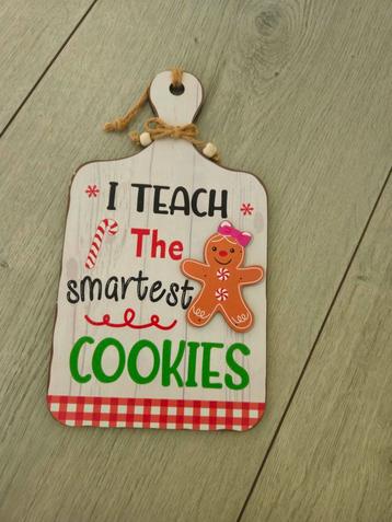 Gingerbread Houten Plankje - 30cm beschikbaar voor biedingen