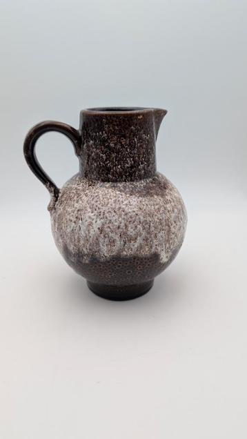 Vintage West Germany vaas 418-20 – drip glaze – 21 cm hoog beschikbaar voor biedingen