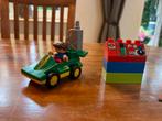 Leuke Duplo raceauto en toren, Kinderen en Baby's, Speelgoed | Duplo en Lego, Ophalen of Verzenden, Zo goed als nieuw, Losse stenen