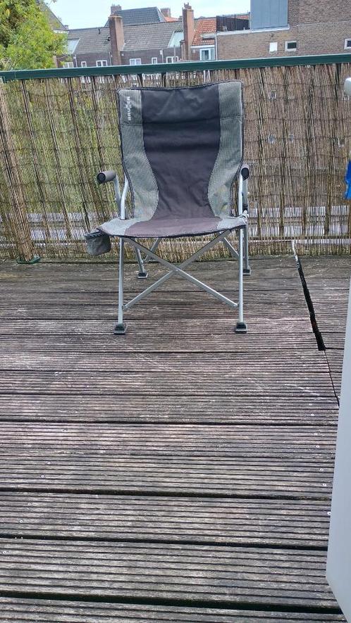 BRUNNER Folding Camping Chair – Strong & Comfortable – Cup H, Caravans en Kamperen, Kampeermeubelen, Gebruikt, Campingstoel, Ophalen