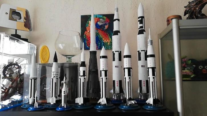 1/144 Von braun Apollo serie rockets + N-1 ruimtevaart, Verzamelen, Overige Verzamelen, Nieuw, Ophalen