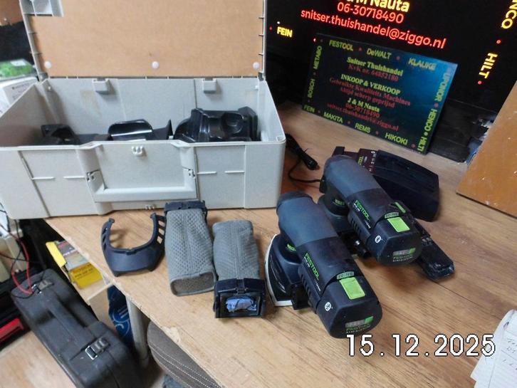 Festool Schuurmachine Duo., Doe-het-zelf en Verbouw, Gereedschap | Schuurmachines, Gebruikt, Vlakschuurmachine, 1200 watt of meer