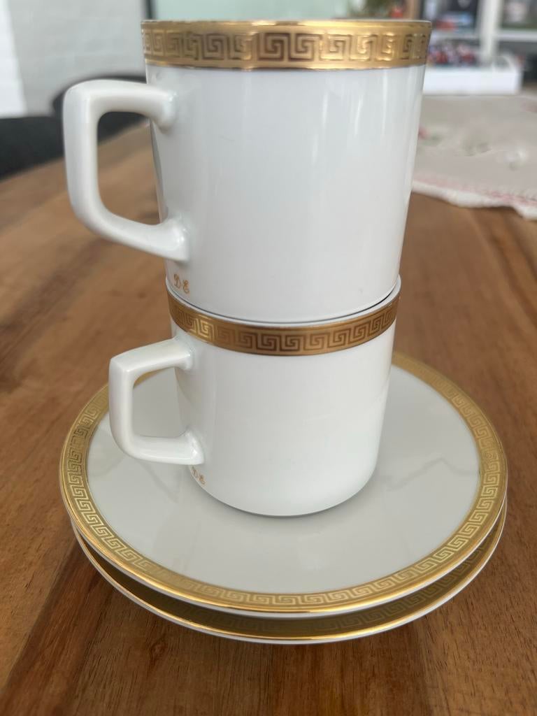 Winterling Bavaria Douwe Egberts Kop en Schotel, Ophalen of Verzenden