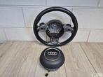 Audi A1 stuur 2010 - 2019 + knoppen en flippers ORIGINEEL S1, Ophalen of Verzenden, Gebruikt, Audi