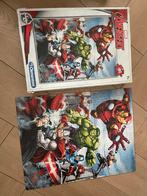 Vrijwel nieuw: Avengers puzzel 180 st. Vanaf 7jaar, Verzenden, Meer dan 50 stukjes, Zo goed als nieuw, 6 jaar of ouder