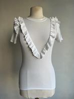 nikkie top maat 38 wit, Kleding | Dames, Tops, Maat 38/40 (M), Verzenden, Wit, Zo goed als nieuw