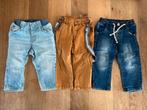 3 leuke broekjes maat 80, Kinderen en Baby's, Babykleding | Maat 80, Ophalen of Verzenden, Zo goed als nieuw, Jongetje, Broekje