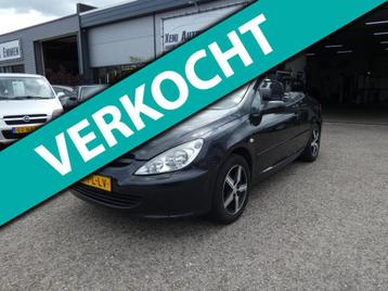 Peugeot 307 CC 2.0-16V|VERKOCHT!|Cabrio|Airco|LM-Velgen|Trek beschikbaar voor biedingen
