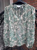 Cotton Club blouse met paisley print - Maat M, Kleding | Dames, Blouses en Tunieken, Ophalen of Verzenden, Zo goed als nieuw, Maat 42/44 (L)