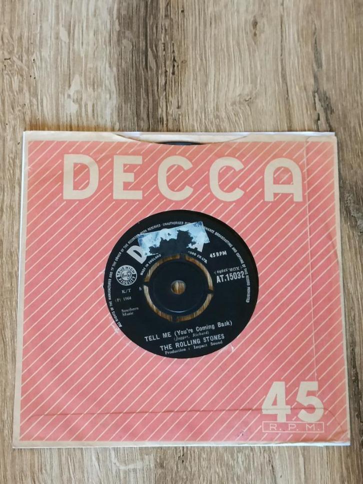 562 - The Rolling Stones, Cd's en Dvd's, Vinyl Singles, Gebruikt, Single, Pop, 7 inch, Verzenden