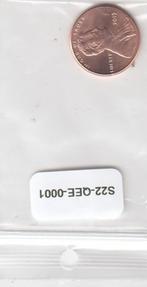 S22-QEE-0001-M48 United States 1 Cent UNC 2019 KM468, Postzegels en Munten, Munten | Amerika, Losse munt, Verzenden, Noord-Amerika