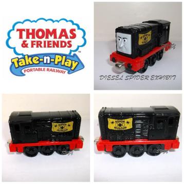 Thomas de Trein Take n Play Diesel Spider Exhibit beschikbaar voor biedingen