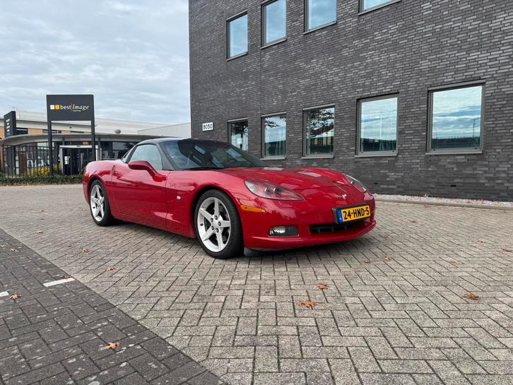 Uniek handgeschakelde Chevrolet Corvette 6.0 V8 Coupe 2005, Auto's, Chevrolet, Particulier, Corvette, Airbags, Airconditioning
