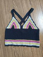 Gehaakte crop top, Kleding | Dames, Tops, Zwart, Nieuw, Ophalen of Verzenden, Shoeby