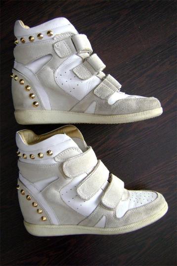 leer sleehak sneaker enkel laars studs festiv rave punk rock beschikbaar voor biedingen