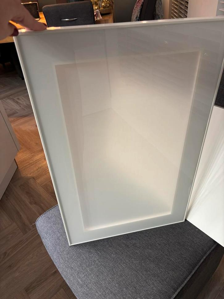 Ikea Besta Glassvik glazen deur 38x60 cm melkglas, Huis en Inrichting, Kasten | Wandmeubels, Zo goed als nieuw, 25 tot 50 cm, Ophalen